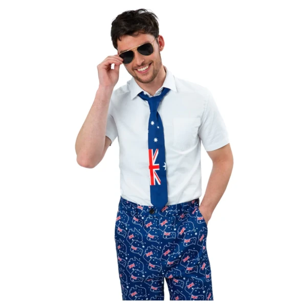 Australian Flag Stand Out Suit Cracker Jack Costumes Brisbane