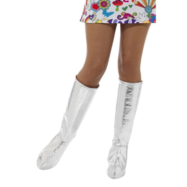 GoGo Boot CoversSilver Cracker Jack Costumes Brisbane