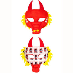 Mini Mascot Mask - St. George Illawarra Dragons
