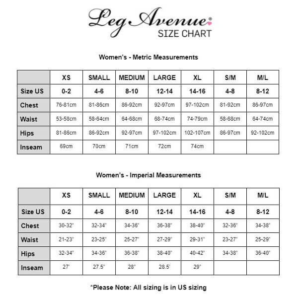 Sizing Chart