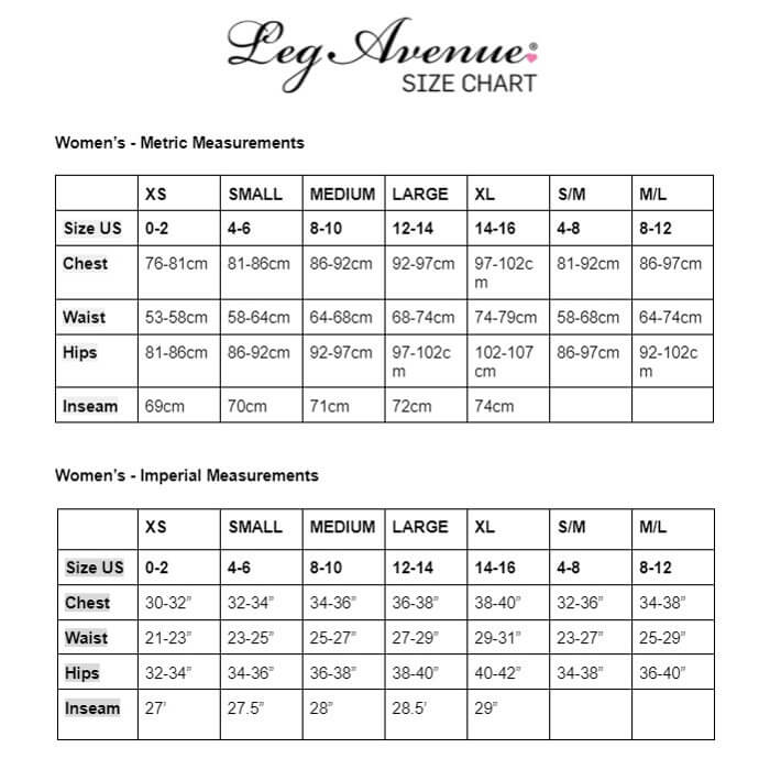 Sizing Chart