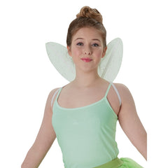 Tinkerbell Ladies Set, tutu with face on skirt and wings.
