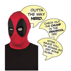 Deadpool Deluxe Mask with Speech Bubble
