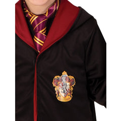 Harry Potter Gryffindor Child Robe, ankle length, hood plus emblem.