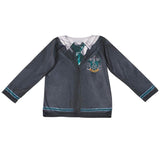 slytherin child costume top, printed.