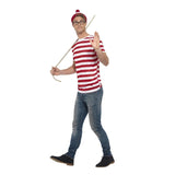 wheres wally kit includes s/s shirt, glasses and beanie.