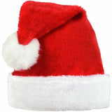Santa Plush Value Hat-Adult.