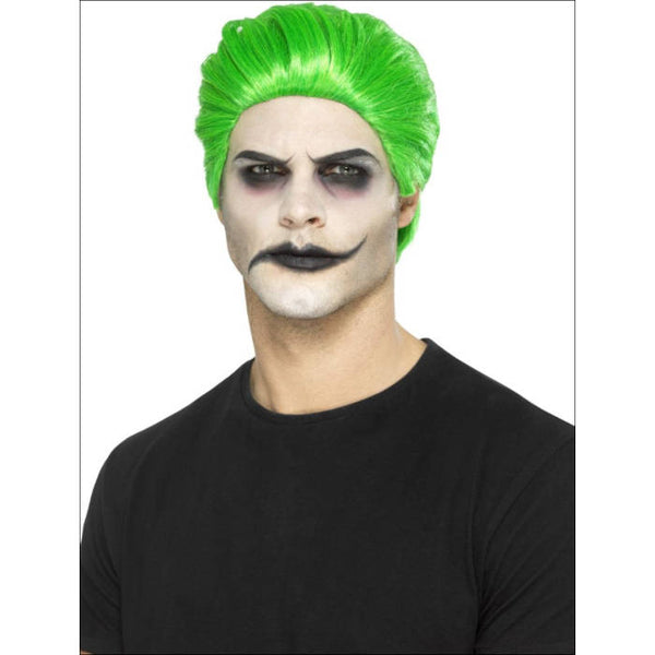 Slick Trickster Green Wig Cracker Jack Costumes Brisbane