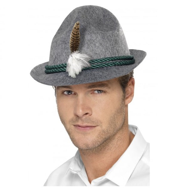Oktoberfest Grey German Hat