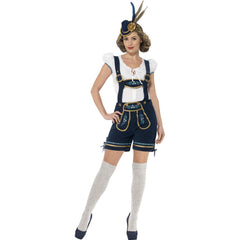 Traditional Ladies Edelweiss Lederhosen Costume