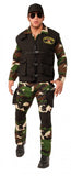 Seal Team 3 Army Camo Print Costume