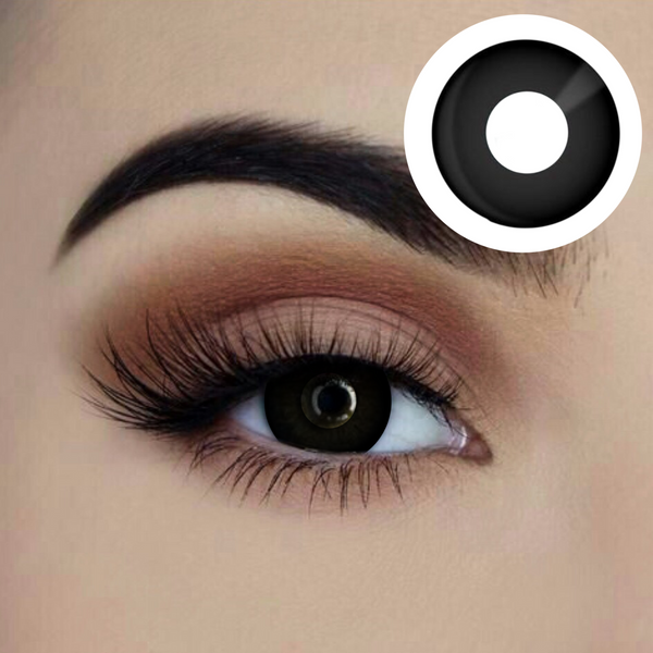 Starry Eyed Yearly Contact Lenses-Black Out