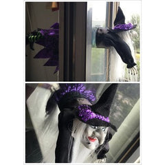 Witch Crasher Halloween Prop