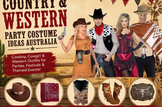 Country & Western Party Costume Ideas Australia