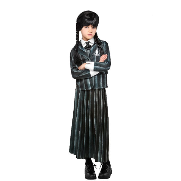 Wednesday Nevermore Academy Black Costume-Child