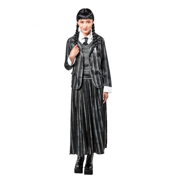 Wednesday Nevermore Deluxe Black Costume-Adult