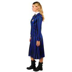 Wednesday Nevermore Deluxe Blue Academy Uniform-Adult
