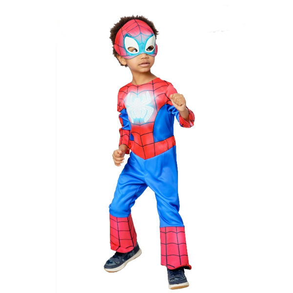 Spidey (Sahaf) Deluxe GID Toddler Costume