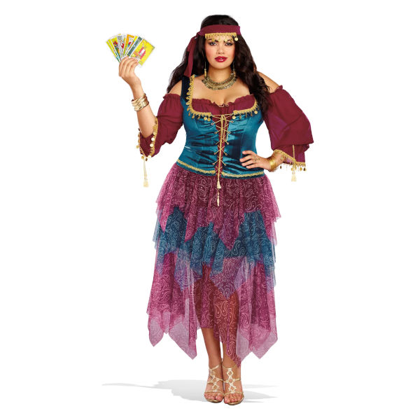 Gypsy Women's Plus Costume-Dreamgirl