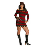 Freddy 'Miss Krueger' Plus Costume - Adult