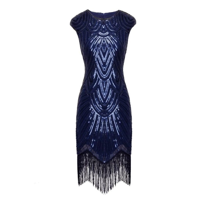 princess polly baby blue dress DECADES INC.: Flawless Flapper Fashion main image 1