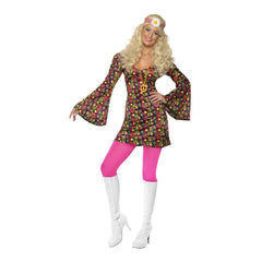 1960s CND Hippie Costume, includes dress.
