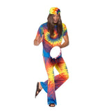 1960's Tie Dye Top and Flared Trousers for men.