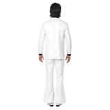 White mens suit 1970's.