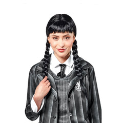 Wednesday Wig (Netflix Series) Adult