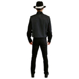 Men's 20s Gangster Vest for a 1920s costume back view