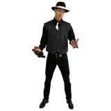 Men's 20s Gangster Vest for a 1920s costume front view