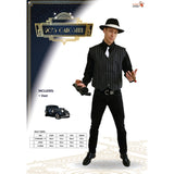 Men's 20s Gangster Vest 1920s costume packaging