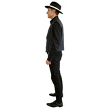 Men's 20s Gangster Vest for a 1920s costume side view