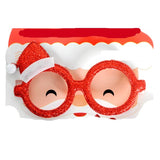 Party Glasses-Christmas Santa
