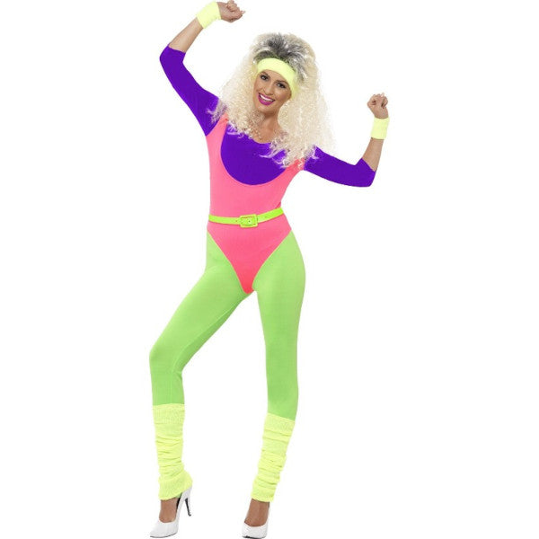 80s Work out costume for ladies.