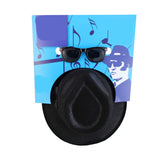 Blues kit includes feltex hat and dark glasses.