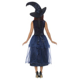 Deluxe Midnight Blue Witch Women's Costume