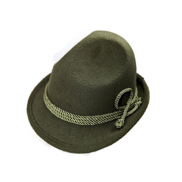 Dark Green Oktoberfest Fedora