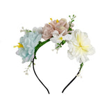 Pastel Tones Flower Headband