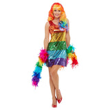 All That Glitters Rainbow Dress-Multi-Coloured