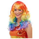 Glam Rainbow Wig