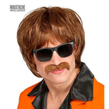 Retro 60s shag wig costume