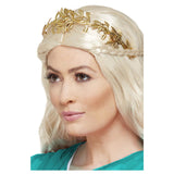 Grecian Leaf Headband-Gold