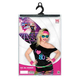 80s Fashion T-Shirt women's costume packaging