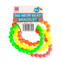 80s Fluro Bracelets – mixed neon bangles for 1980s and festival costumes