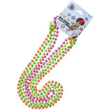 Packaging for the 80s Fluro pearl bead necklace set