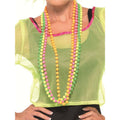 80s Fluro Pearl Bead Necklace Set – 4 Strands