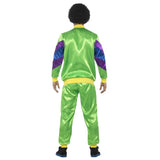 1980s tracksuit costume with jacket and pants