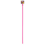 Retro neon pink skinny belt