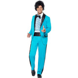 80s Prom King Costume – Blue Retro Suit
